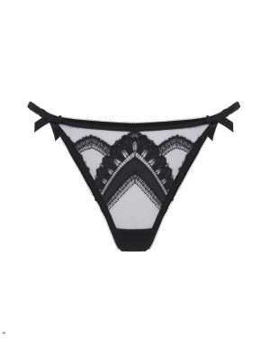 Agent Provocateur Alysia Women's Thong Black | CQOZYUE-16