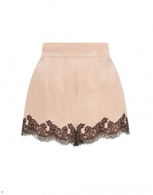 Agent Provocateur Amelea Shorts Women's Pyjamas Pink | AFWEKNV-42