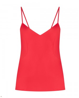 Agent Provocateur Arlette Camisole Women's Slip Red | DZGSFPC-09