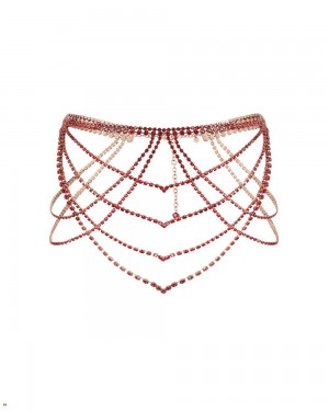 Agent Provocateur Carllina Belt Women's Jewellery Rose Gold | ILRFCOX-42