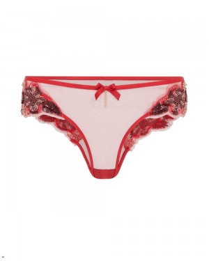 Agent Provocateur Giana Women's Brief Red | XHBSYPK-07