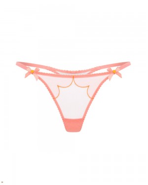 Agent Provocateur Lorna Women's Thong Coral | BAREQLV-20