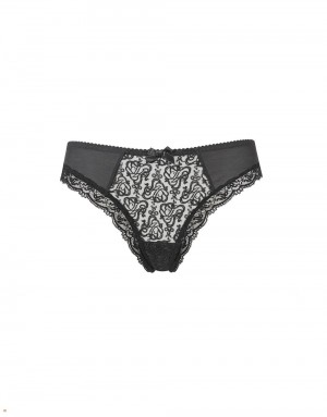 Agent Provocateur Mercy Women's Thong Black | OQABEHY-26