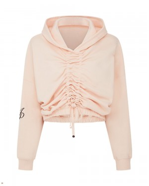 Agent Provocateur Rayley Women's Hoodie Beige | EMJRGPY-04