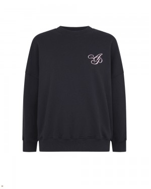 Agent Provocateur Rayley Women's Sweatshirts Black | MAEJSGQ-23