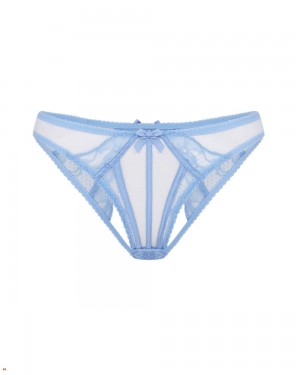 Agent Provocateur Rozlyn Women's Ouvert Blue | HBMJPNK-13