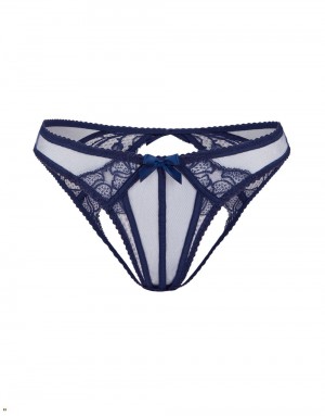 Agent Provocateur Rozlyn Women's Ouvert Navy | DBUSIOY-07