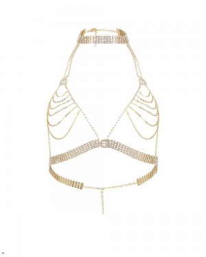 Agent Provocateur Shirelle Bra Women's Jewellery Gold | NTCWZPU-96