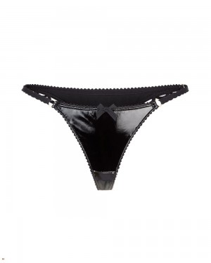 Agent Provocateur Zarya Women's Thong Black | BCZDMKY-10