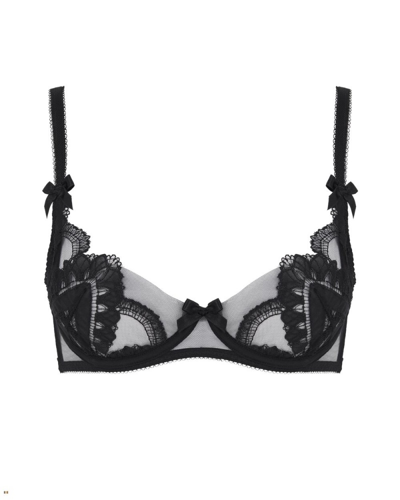 Agent Provocateur Alysia Balconette Underwired Women\'s Bras Black | OQWAFGC-26