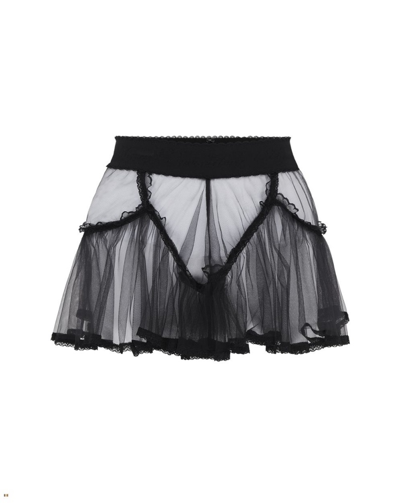 Agent Provocateur Alysia Mini Skirt Women\'s Dresses Black | TCVFLMY-86