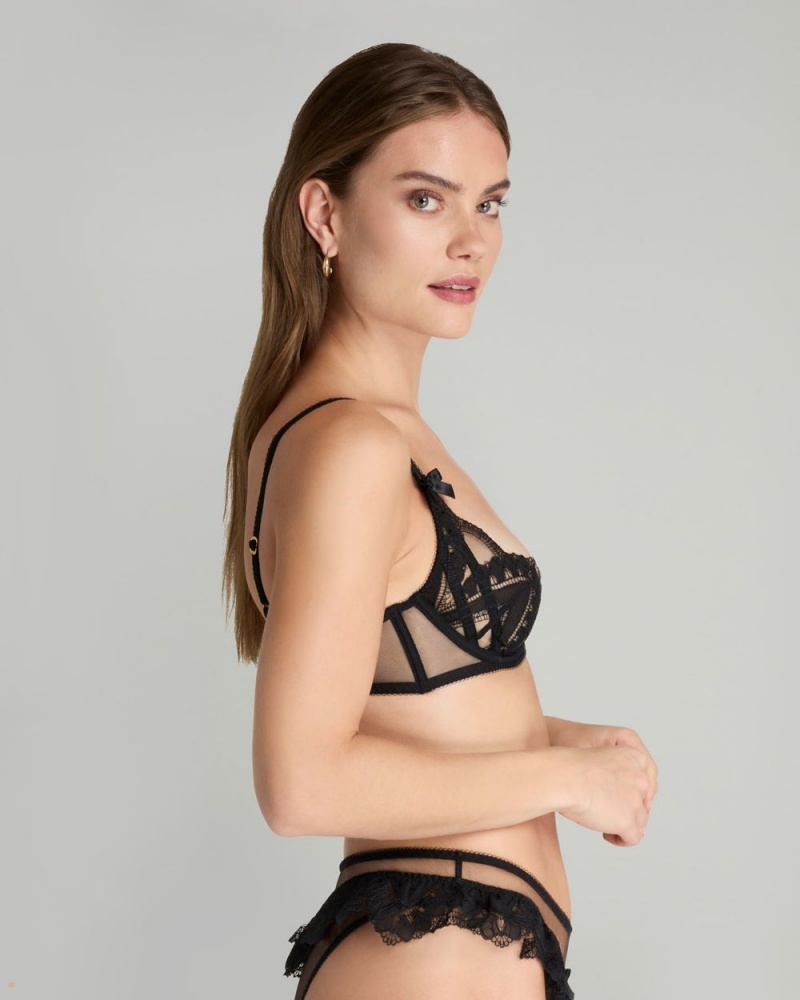 Agent Provocateur Alysia Women's Ouvert Black | FMCAEGI-15