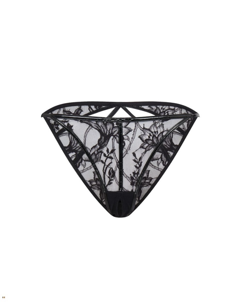 Agent Provocateur Alyss Women\'s Ouvert Black | KUQLAOG-46