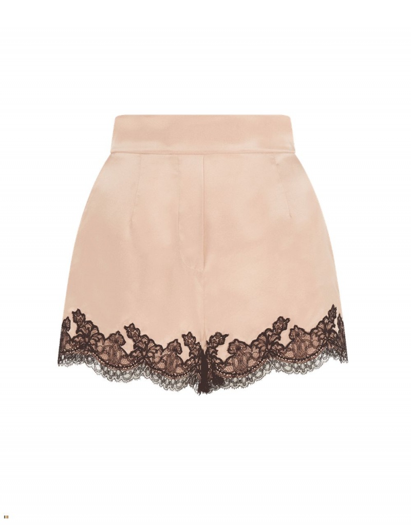 Agent Provocateur Amelea Shorts Women\'s Pyjamas Pink | AFWEKNV-42