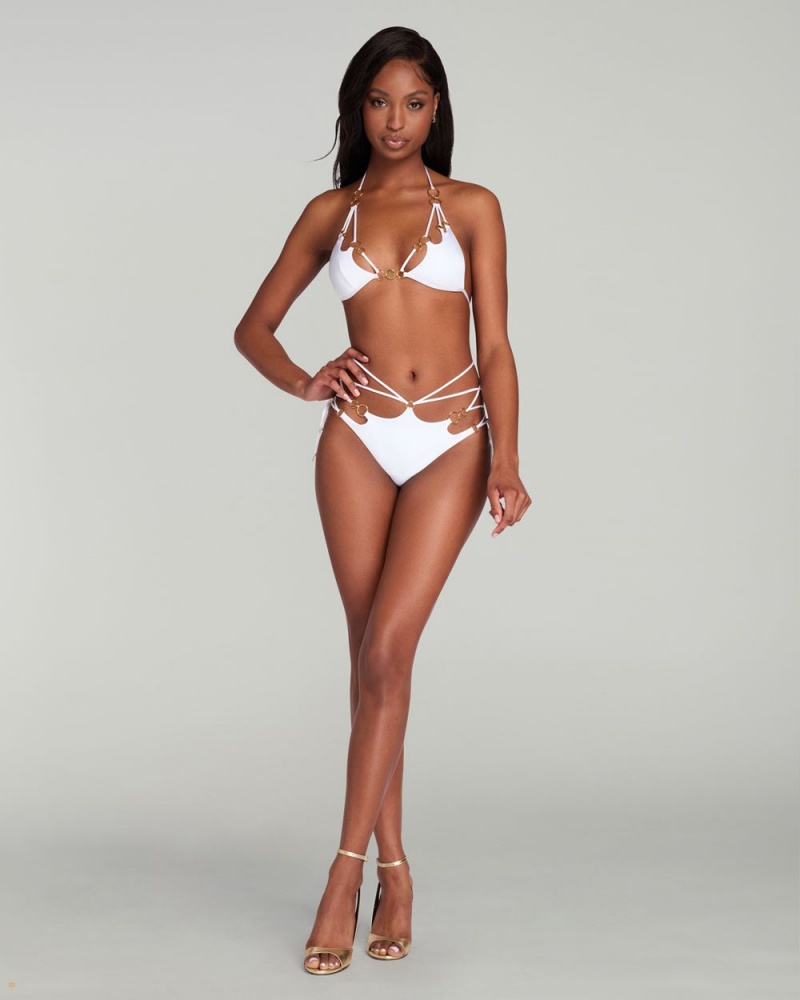 Agent Provocateur Davine Women's Bikini Top White | ERPZQGA-86