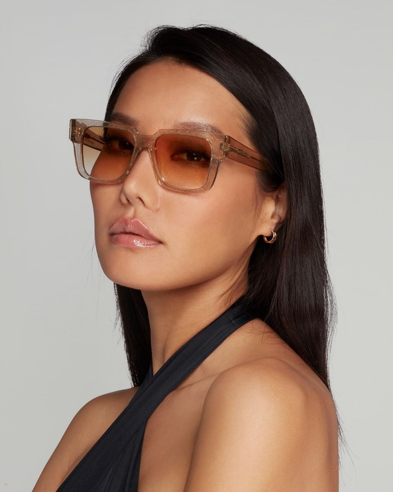 Agent Provocateur Debie Women's Sunglasses Brown | STKBRVZ-84