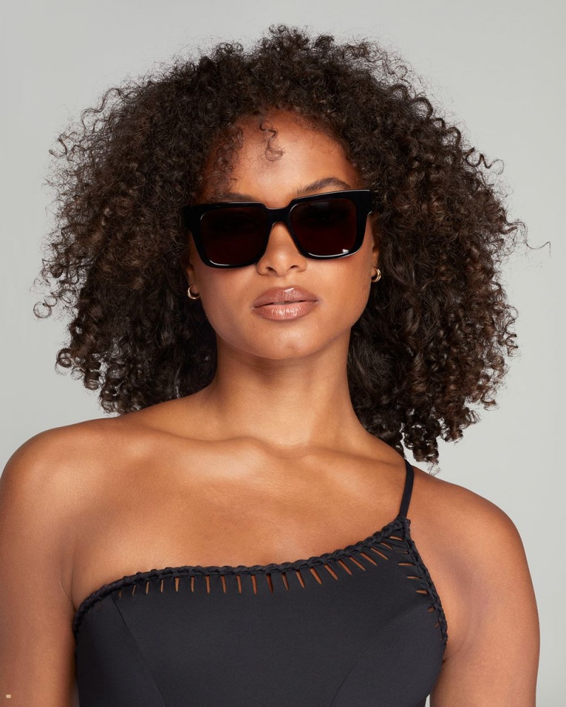 Agent Provocateur Debie Women's Sunglasses Black | BITECDH-96