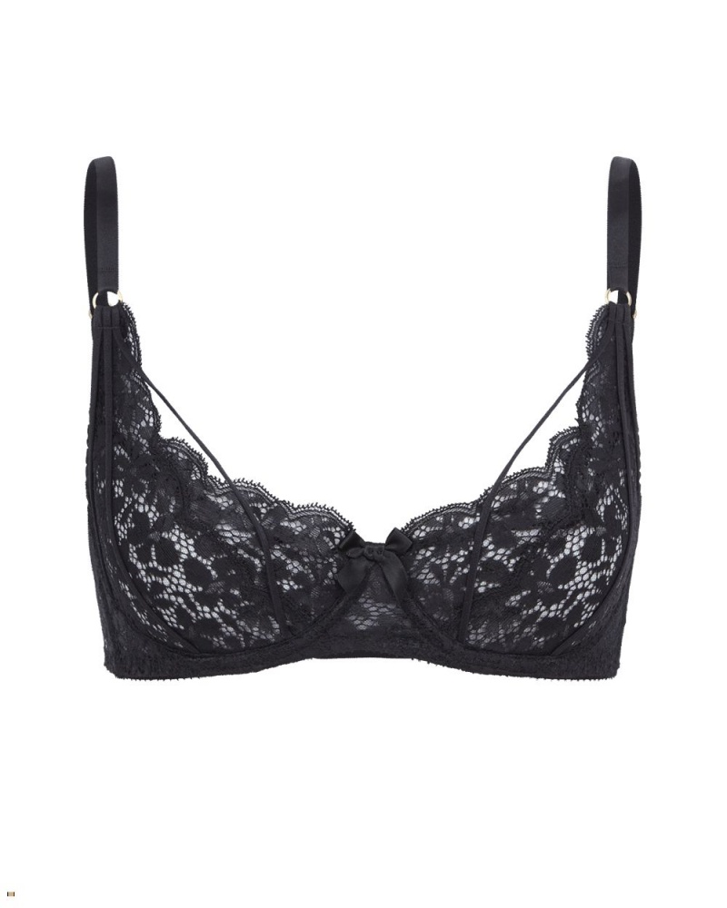 Agent Provocateur Dedee Balconette Underwired Women\'s Bras Black | NHBIMSD-97