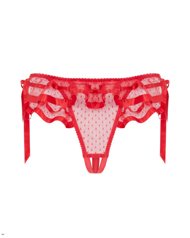 Agent Provocateur Ellora Women\'s Ouvert Red | RUGJWMO-06