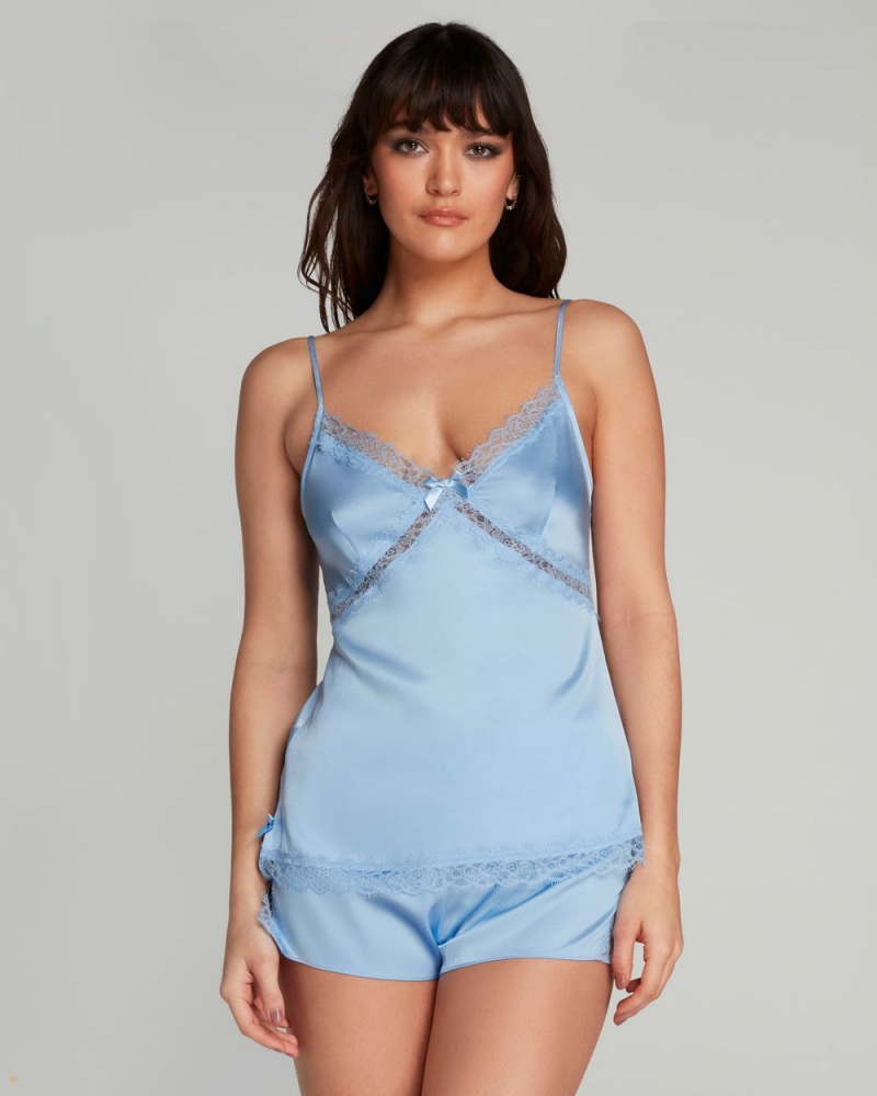 Agent Provocateur Gisele Camisole Women's Pyjamas Blue | ACKEJPR-67