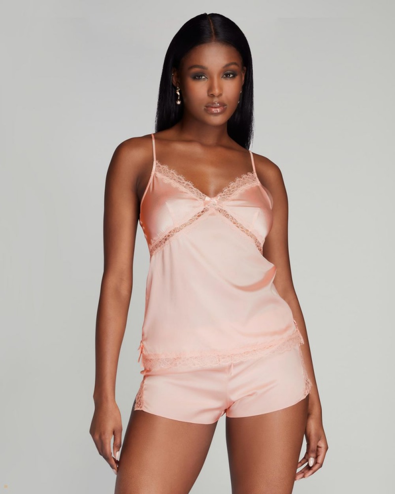 Agent Provocateur Gisele Camisole Women's Pyjamas Pink | BJLUTAO-87