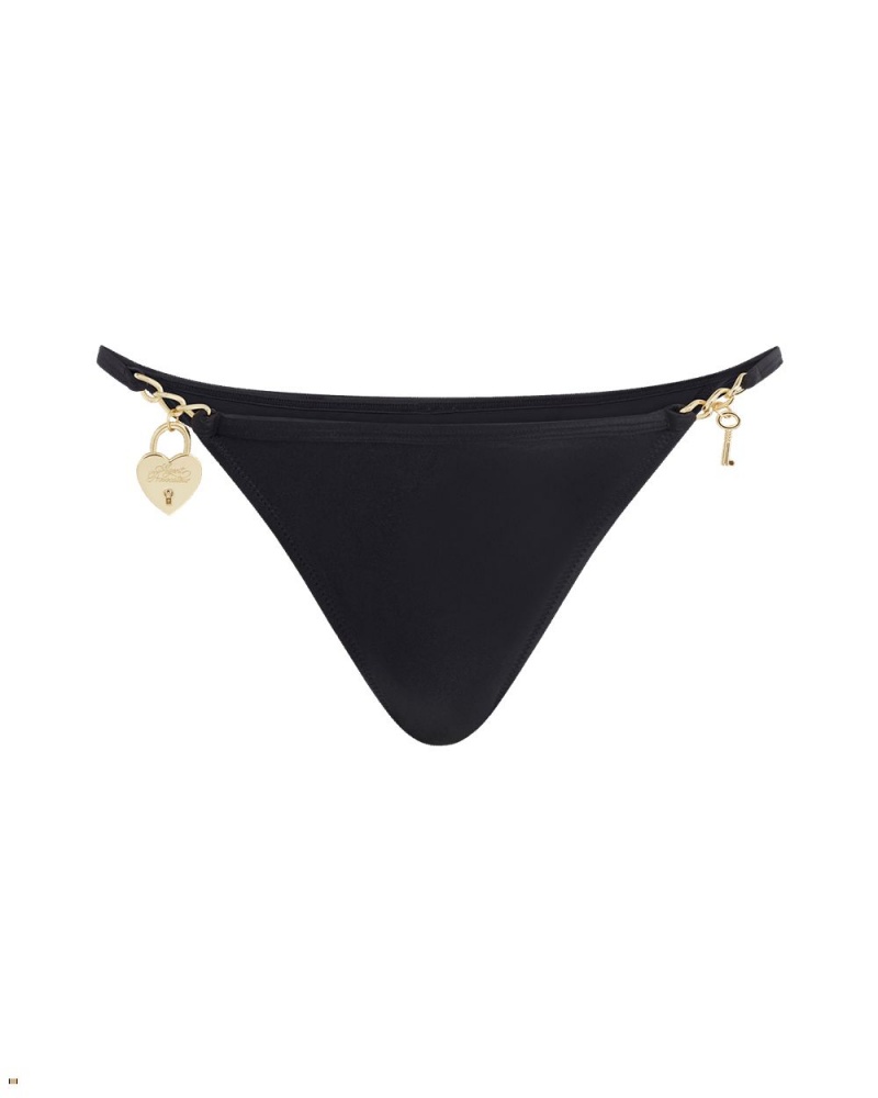 Agent Provocateur Jennie Women\'s Bikini Bottom Black | UCLRVBQ-16