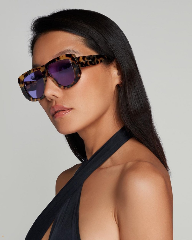 Agent Provocateur Karley Women's Sunglasses Purple | TZWUSMN-56