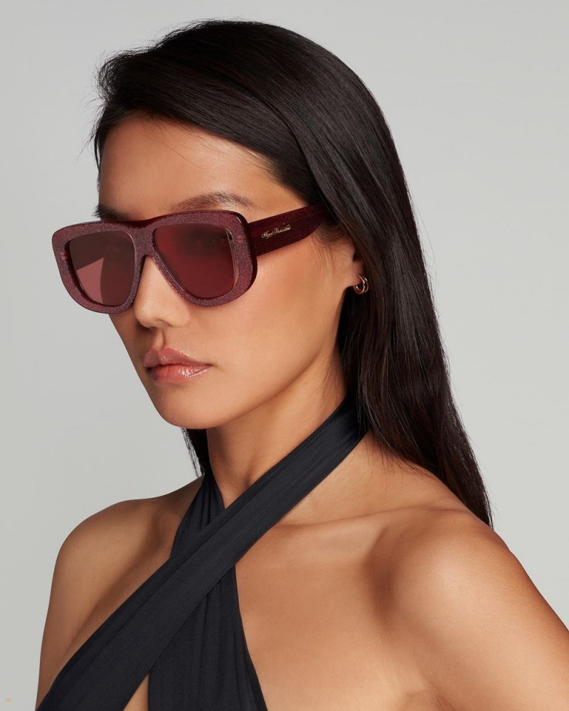 Agent Provocateur Karley Women's Sunglasses Burgundy | YKALVDP-41