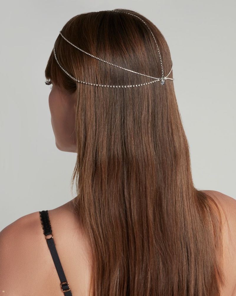 Agent Provocateur Laynie Headpiece Women's Jewellery Silver | LJORYHP-17