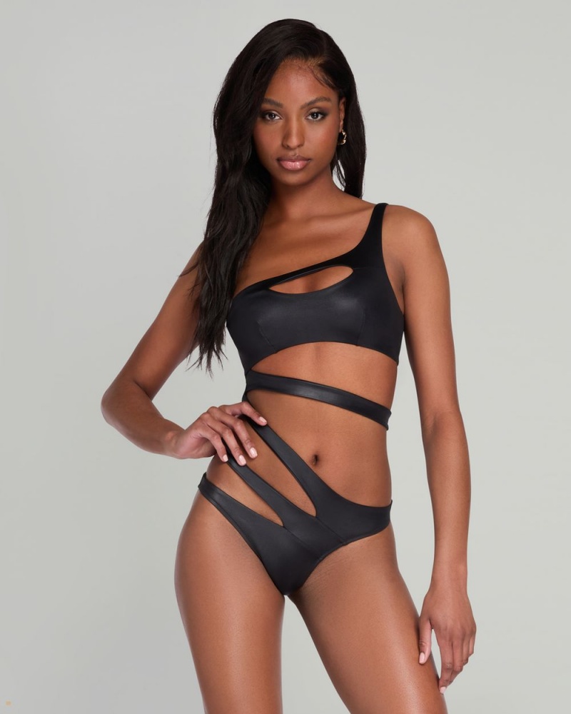 Agent Provocateur Lexxi Women's Swimsuits Black | KJRTIVW-67