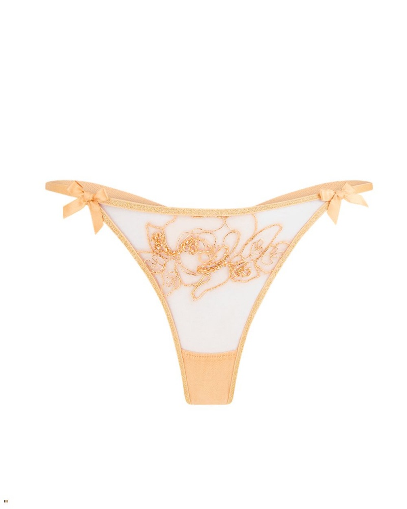 Agent Provocateur Lindie Women\'s Thong Brown | QIWGAVC-87