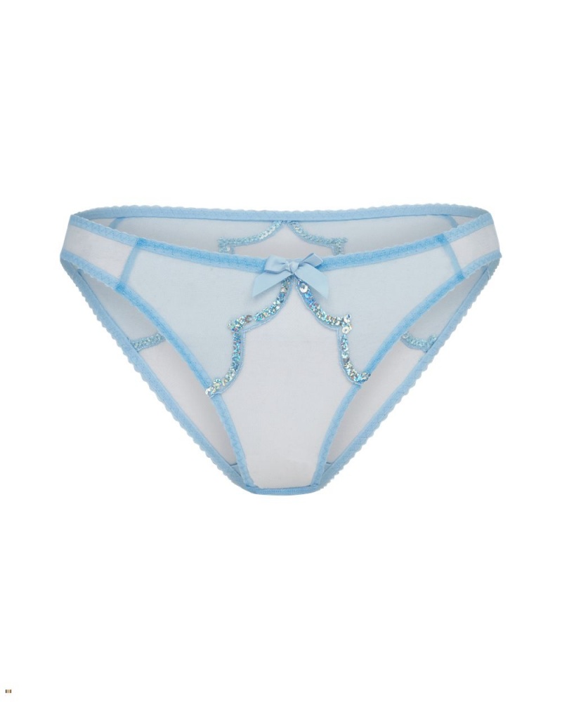 Agent Provocateur Lorna Party Women\'s Brief Blue | VCGYEWX-42