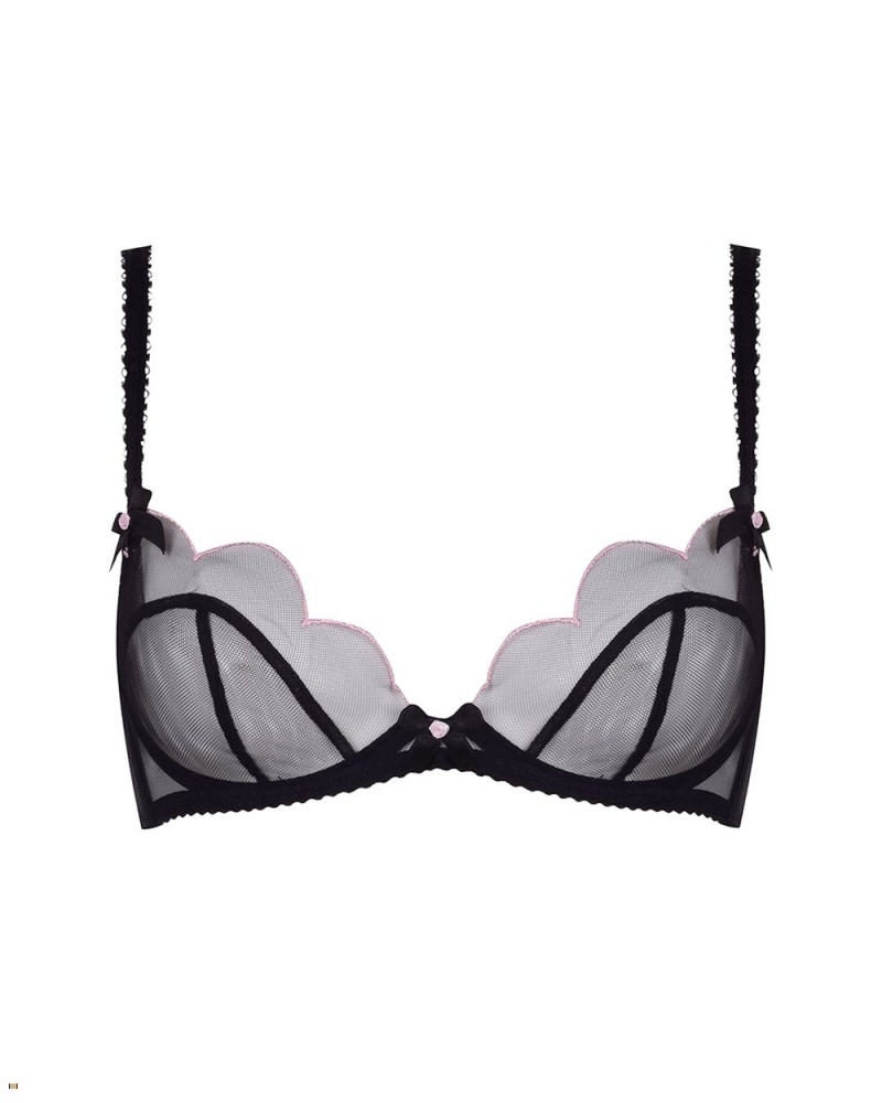 Agent Provocateur Lorna Plunge Underwired Women\'s Bras Black | KADFUET-67