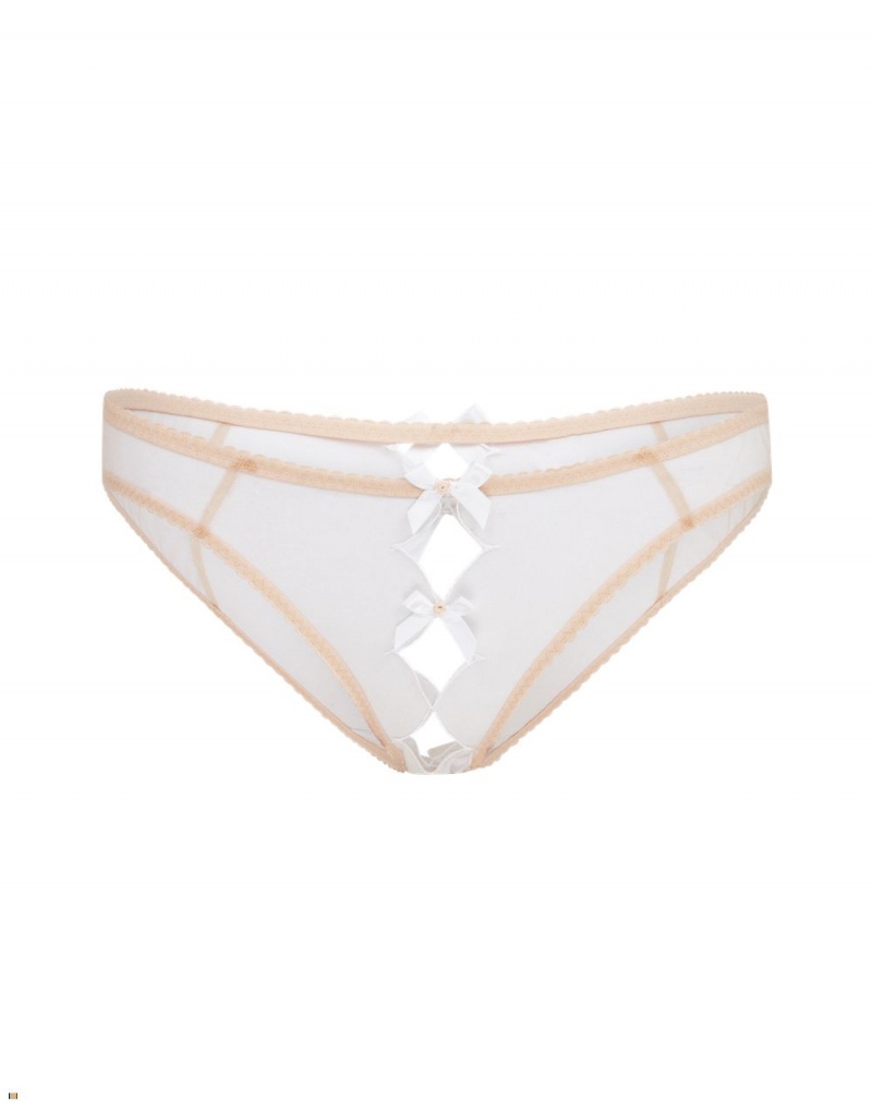 Agent Provocateur Lorna Women\'s Ouvert Beige | YQUNTWS-01