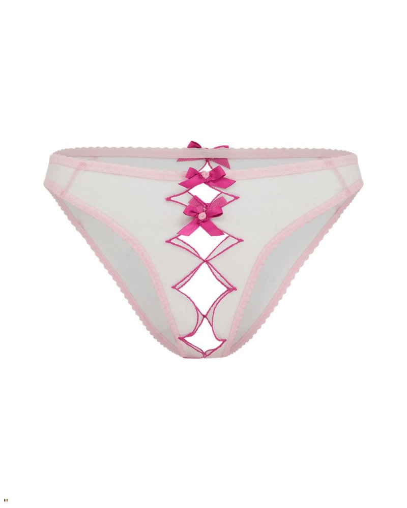 Agent Provocateur Lorna Women\'s Ouvert Pink | OZQSFXL-36