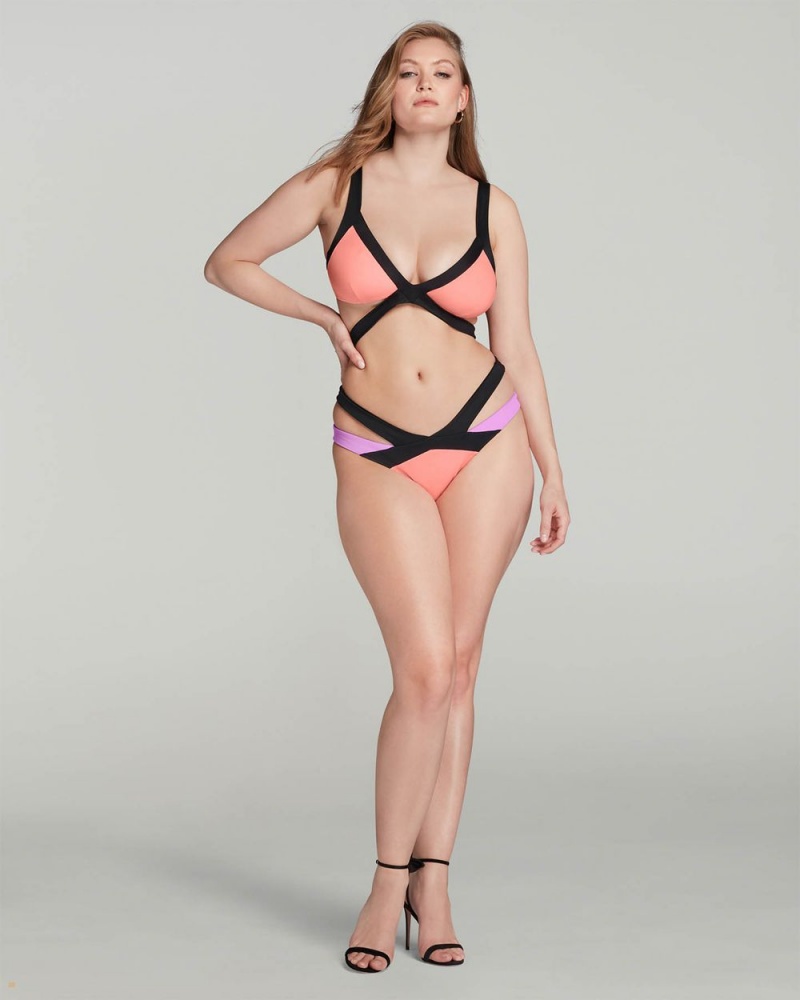 Agent Provocateur Mazzy Women's Bikini Bottom Multicolor | YLXDWIM-60