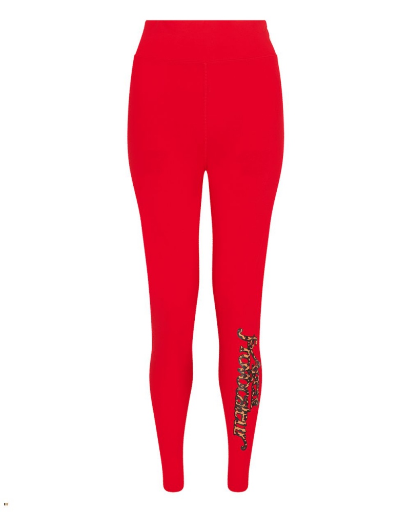 Agent Provocateur Rayley Legging Women\'s Pants Red | FLKJAMS-09