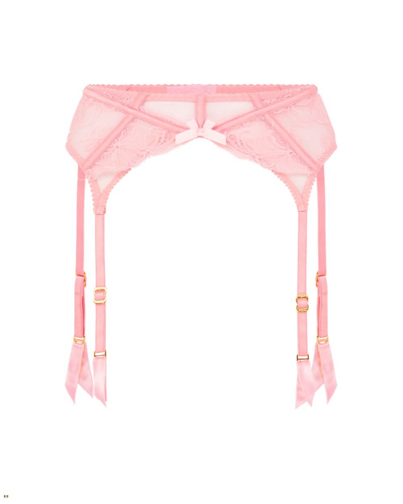 Agent Provocateur Rozlyn Women\'s Suspenders Pink | AHBGILJ-53