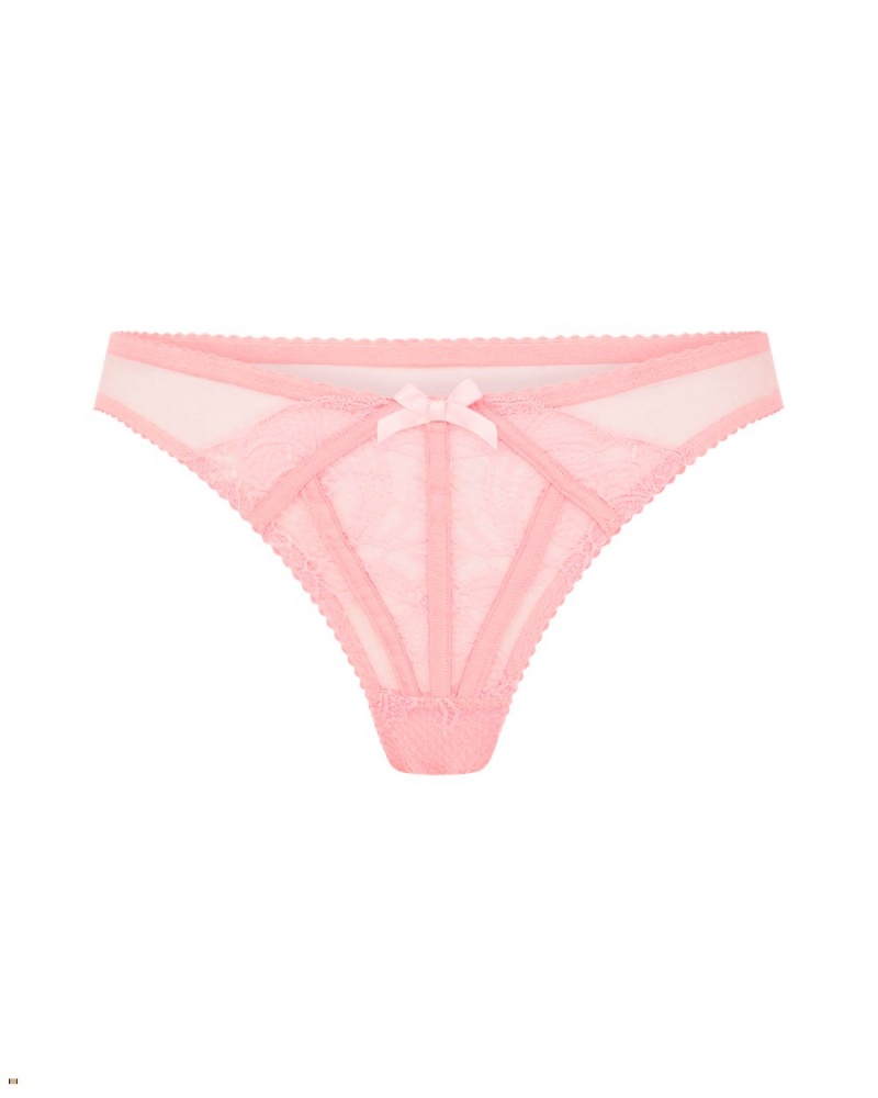 Agent Provocateur Rozlyn Women\'s Thong Pink | TRFBDHO-23