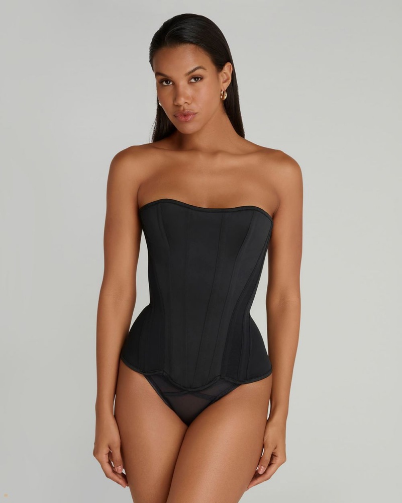 Agent Provocateur Scarlie Women's Corset Black | OYMBWVC-14