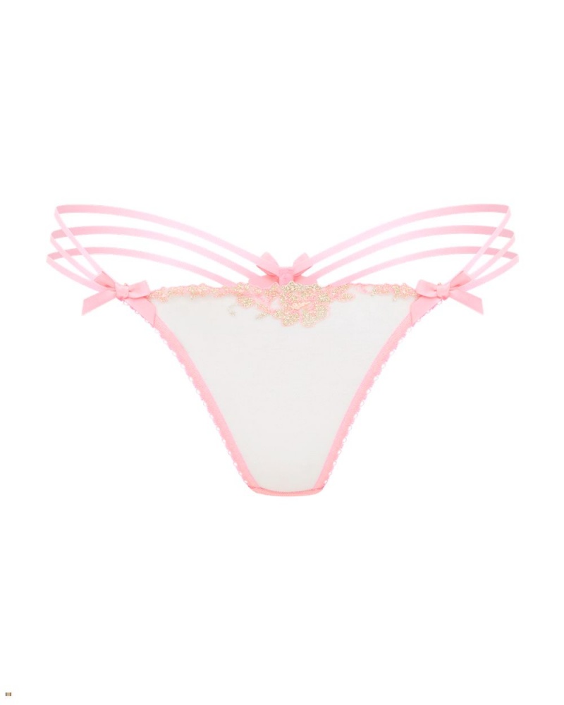 Agent Provocateur Tessy Women\'s Thong Pink | RGUYPMA-73