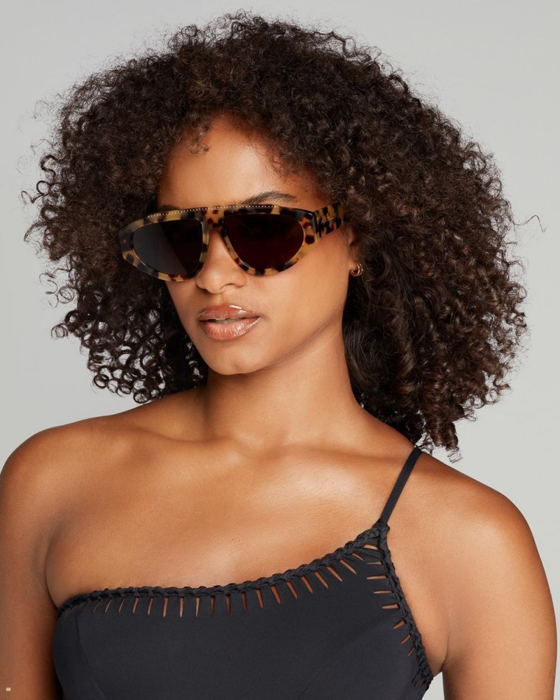 Agent Provocateur Tyrah Women's Sunglasses Black | STMUERN-37