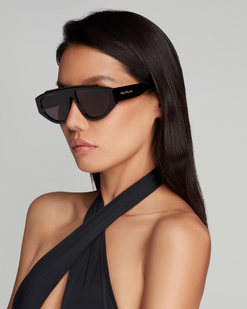 Agent Provocateur Tyrah Women's Sunglasses Black | FYWPUTC-35