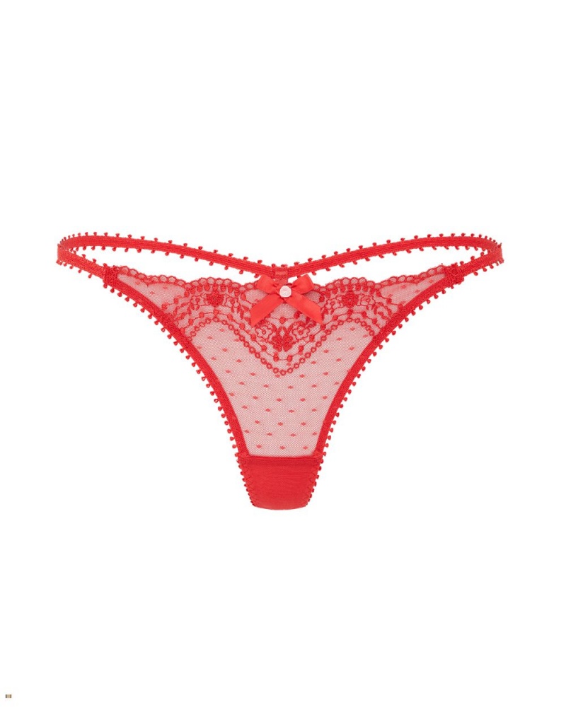 Agent Provocateur Yuma Women\'s Thong Red | CRGOHYV-21