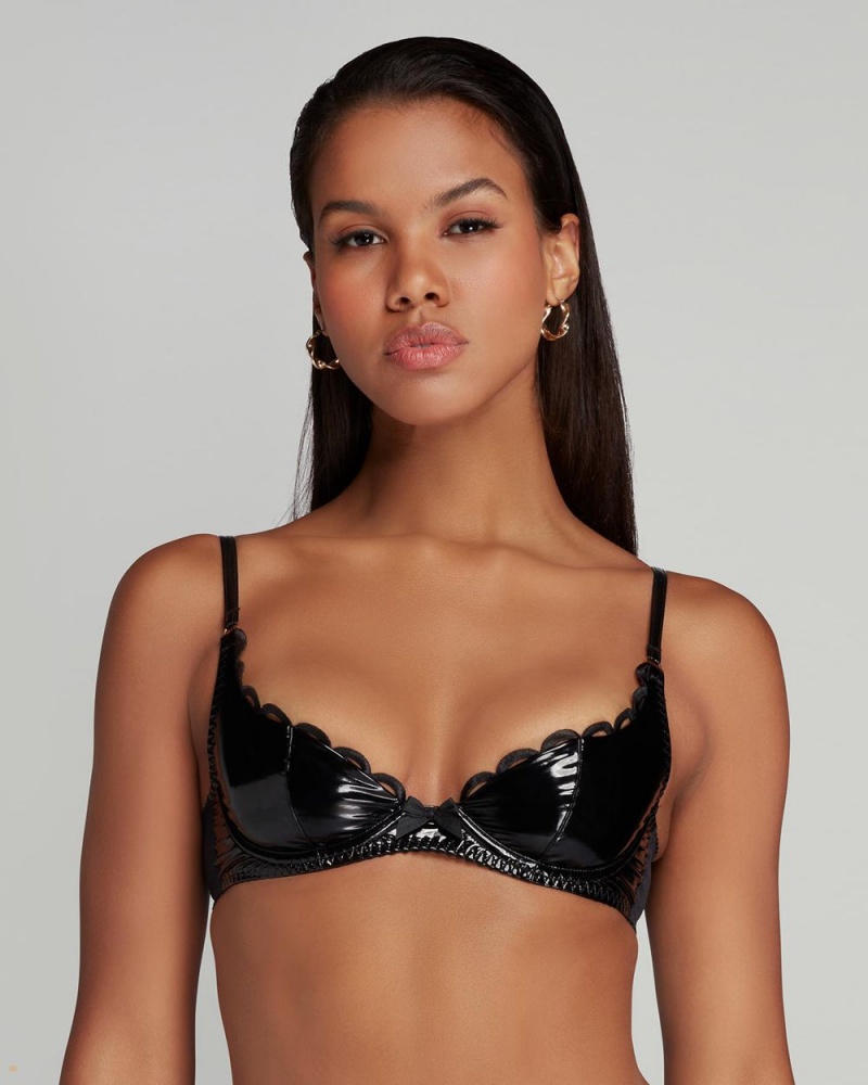 Agent Provocateur Zarya Demi Cup Women's Bras Black | NPYTQOS-41