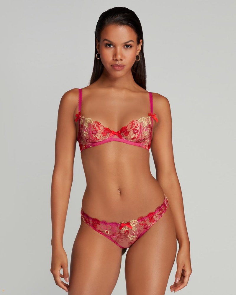 Agent Provocateur Zuri Plunge Underwired Women's Bras Multicolor | AGFCHDY-87