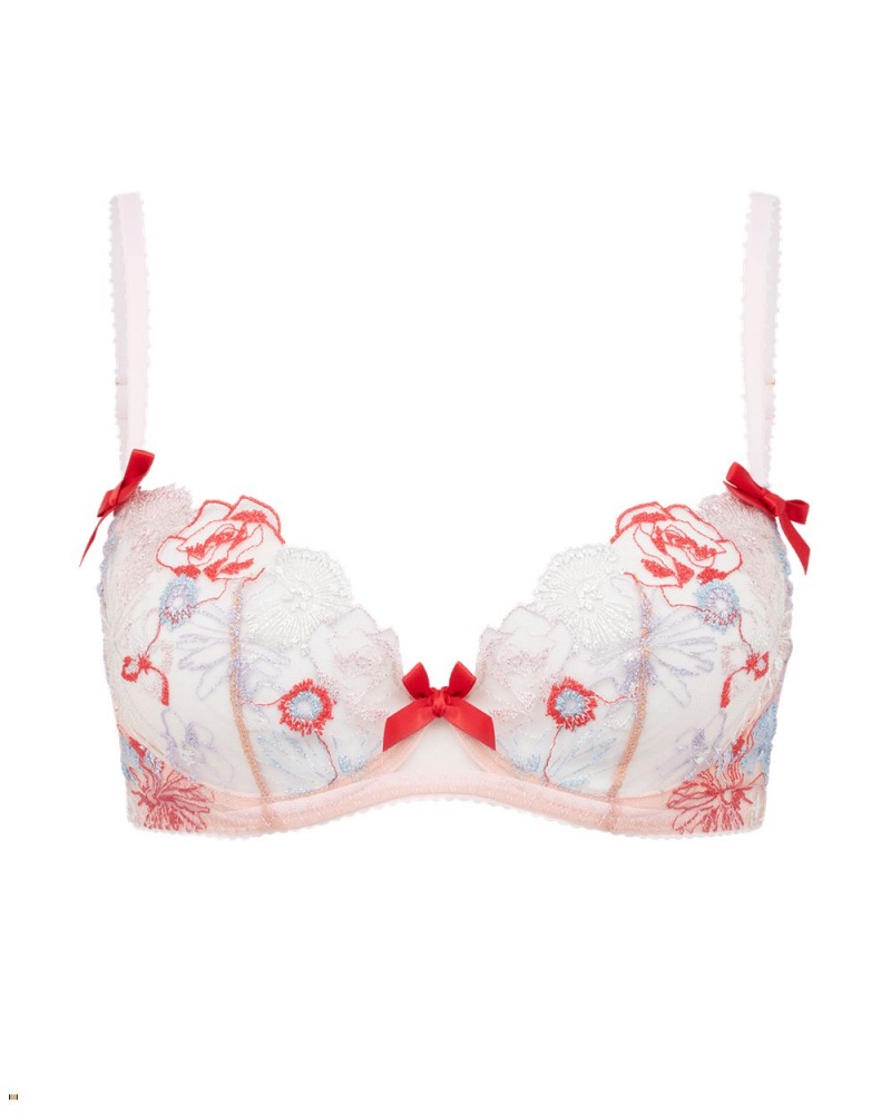 Agent Provocateur Zuri Plunge Underwired Women\'s Bras Multicolor | YPJBHQK-84